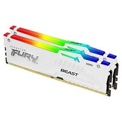 DDR 5.... 32GB . 6000MHz. CL30 FURY Beast White RGB Kingston XMP/EXPO (2x16GB)
