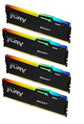 DDR 5.... 64GB . 5200MHz. CL40 FURY Beast Black RGB Kingston XMP (4x16GB)