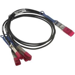 Dell NetworkingCable 40GbE (QSFP+) to 4 x 10GbE SFP+ Passive Copper Breakout Cable 7 Meters - Kit