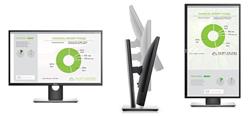 DELL P2717H 27"W IPS LCD PIVOT 1920x1080 4M:1 6ms 300cd HDMI DP VGA USB