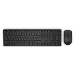 Dell Wireless Keyboard and Mouse-KM636 - German (QWERTZ) - Black