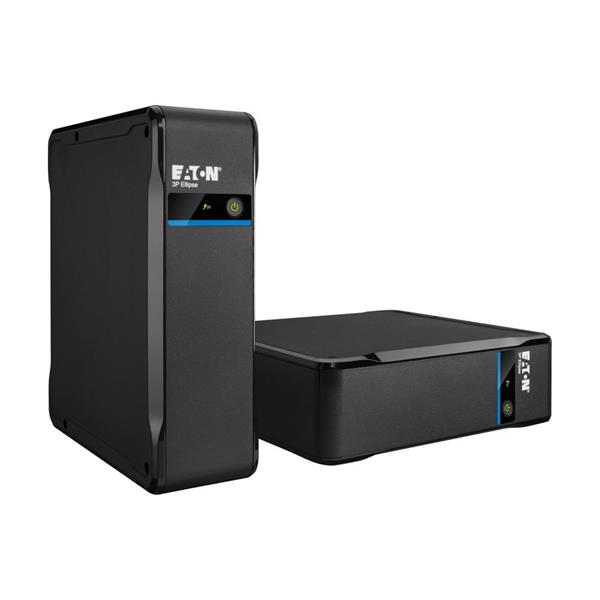 Eaton 3P Ellipse UPS FR, 700 VA, 420 W, Vstup: C14, Výstupy: (3) Typ E, (1) prepäťová ochrana Typ E, Tower