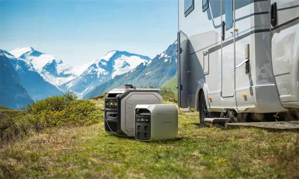 EcoFlow DELTA 3, bateriova stanica s výkonom až 1800W, nabitie do 56 m,