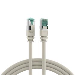 EFB S/FTP Patchkábel LSOH 30m, cat.6a, sivý Cu