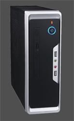 Eurocase skrinka Mini ITX WI-01, desktop/tower, 2xUSB, audio