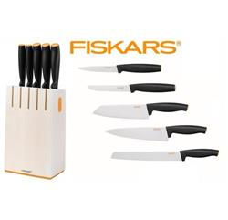 FISKARS Blok biely s 5 nožmi FunctionalForm