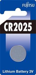 Fujitsu gombíková lítiová batéria CR2025, blister 1ks