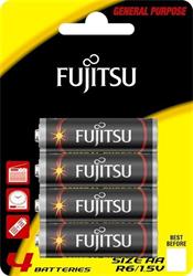 Fujitsu zinková batéria 1.5V, R06/AA, blister 4ks