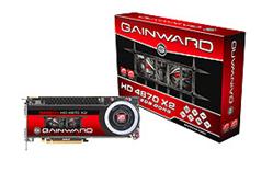 GAINWARD Radeon HD4870 X2 2GB/256bit, GDDR5, 2xDVI, HDMI, PCI-E