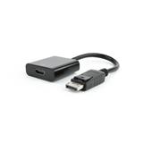 Gembird adaptér DisplayPort (M) / HDMI (F) 10cm kábel, čierny