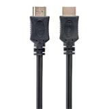 Gembird kábel HDMI High speed (M - M), séria Select, Ethernet, pozlátené konektory, 1 m, čierny