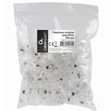 Gembird Modular plug (15u"), 100 pcs per polybag