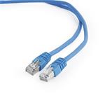 Gembird patch kábel Cat6 FTP, 1 m, modrý