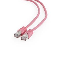 Gembird patch kábel Cat6 FTP, 1 m, rúžový