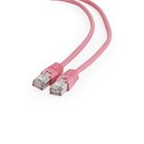 Gembird patch kábel Cat6 FTP, 3 m, rúžový