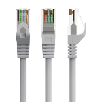 Gembird patch kábel Cat6 UTP, meď, 3 m, šedý