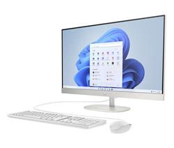 HP 27-cr0013nc AiO, INTEL i5-1334U, 27.0 1920x1080/IPS, UMA, 16GB, SSD 1TB, W11H, 2-2-0, White, WiFi+BT