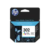 HP 302 Tri-color Ink Cartridge