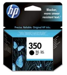 HP 350 Black Inkjet Print Cartridge with Vivera Ink- Blister