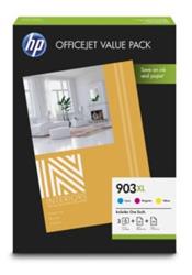 HP 903XL CMY Ink Cartridge OVP Pack, 1CC20AE