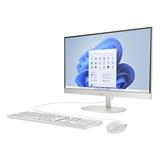 HP All-in-One 24-cr0023nc, i5-1335U, 23.8/1920x1080, 16GB, SSD 512GB, W11H, 2-2-0, White, WiFi/BT