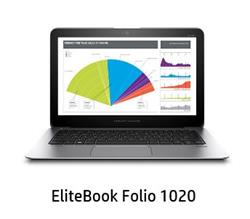 HP EliteBook Folio 1020 G1, M-5Y51, 12.5 QHD Touch, 8GB, 256GB SSD, ac, BT, NFC, FpR, LL batt, W8.1Pro