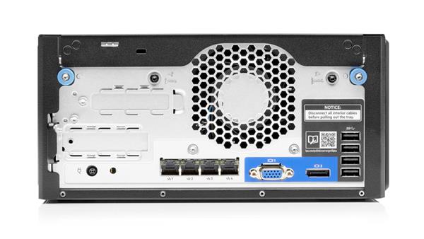 HPE ProLiant MicroServer G10+ E-2224 3.4GHz 4-core 16G S100i 4LFF-NHP 180W External PS Server