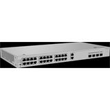 Huawei Data Communication,S220S-26PN4JX,S220S-26PN4JX,S220S-26PN4JX (24*10/100/1000BASE-T ports (22*PoE+), 2*10/100/1000