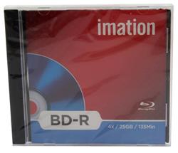 Imation Blu-ray BD-R (4x) 25GB 5ks, Fat Jewel Case