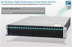Intel® 2U Server System R2224GZ4GC (Grizzly Pass) S2600GZ4 board 2U 24xHS 2x750W