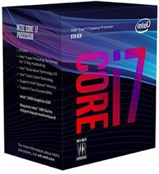 Intel® Core™i7-9700 processor, 3.00GHz,12MB,LGA1151 BOX, HD Graphics 630