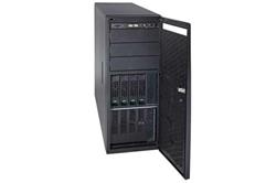 Intel® Server P4208CP4MHGC (Tower /4U, 2xE5-2600, 16xDDR3 RDIMM 1600MHz, 8x2.5'' HDD SAS HotSwap, RAID (1,0,10), RKSAS8