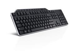 Keyboard : Czech (QWERTZ) Dell KB-522 Wired Business Multimedia USB Keyboard Black (Kit)
