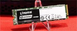 Kingston 250GB A2000 SSD PCIe Gen3 x4 NVMe M.2 2280 (6Gbps) ( r2000MB/s, w1100MB/s )