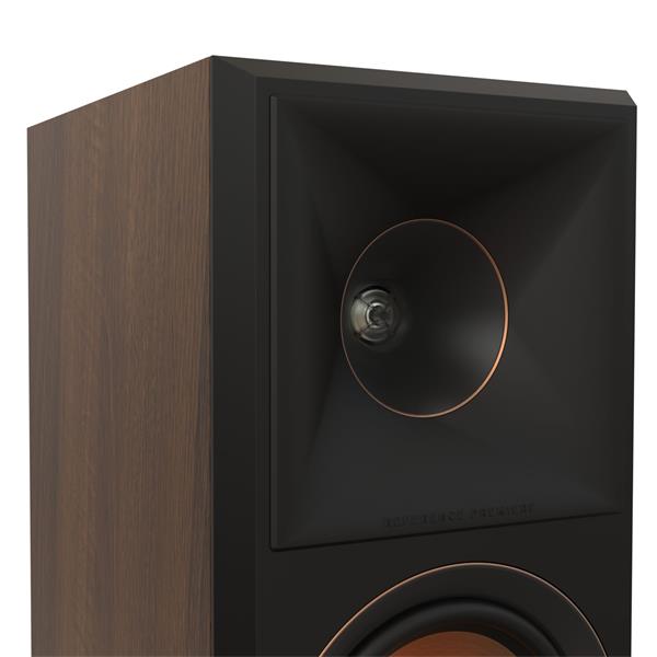 Klipsch RP-500M II regálové reproduktory, 75 W, Bass-reflex., 8 Ohm, 92 dB, hnedé, pár