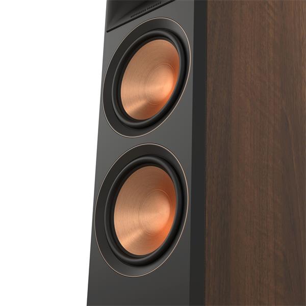 Klipsch RP-6000F II stĺpový reproduktor, 125 W, Bass-reflex, 8 Ohm, 96 dB, hnedý