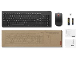 Lenovo Essential Wireless Combo Keyboard & Mouse Gen2 US/EUR International - klavesnica, mys