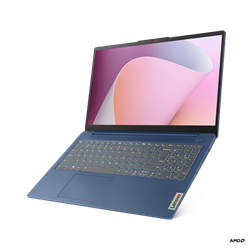 Lenovo IP Slim 3 15ABR8, Ryzen 7 7730U, 15.6˝ 1920x1080 FHD, UMA, 16GB, SSD 1TB, W11H, modrý, 2y Ci