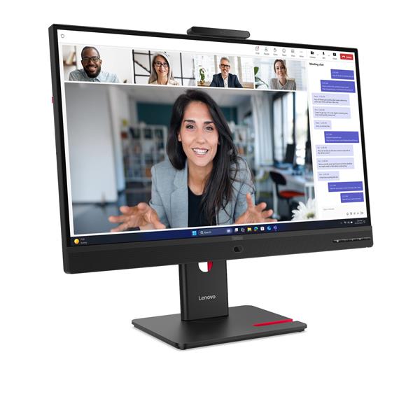 Lenovo T27QD-4v 27" 2560x1440 1500:1 350cd 4ms HDMI+DP+USB+USB-C+RJ45 dock PD100W repro webcam 3y