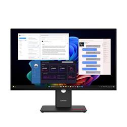 Lenovo T27UD-40 27" 3840x2160 4K 1500:1 350N 4ms HDMI+DP+USB+USB-C+RJ45 dock+dobijanie NTB lift 3y