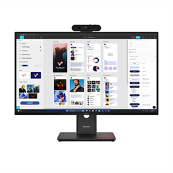 Lenovo T32UD-40 31.5" 3840x2160 1500:1 350cd 4ms HDMI+DP+USB+USB-C+RJ45 dock PD100W webcam 3y