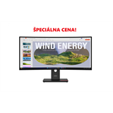 Lenovo T34WD-40 34" 3440x1440 3000:1 300cd 4ms HDMI+DP+USB+USB-C+RJ45 dock PD100W 3y