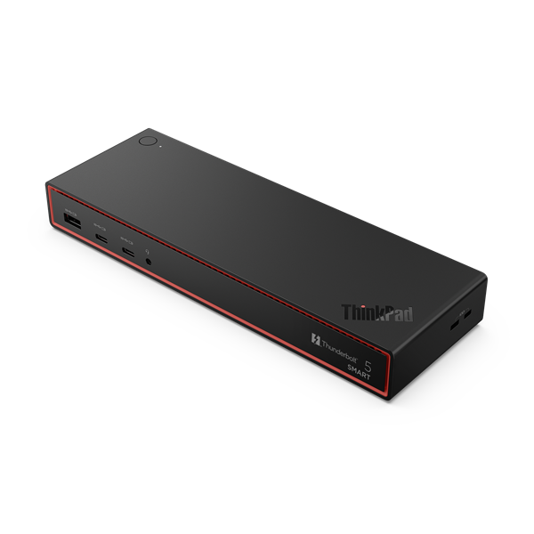 Lenovo ThinkPad Thunderbolt 5 Smart Dock 7500 - PD180W(2x TB5, 2xDP, 1x HDMI, 1xRJ45,2x USB-C, 3x USB) max 4x LCD