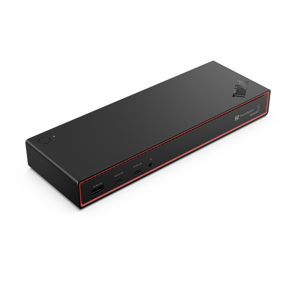 Lenovo ThinkPad Thunderbolt 5 Smart Dock 7500 - PD180W(2x TB5, 2xDP, 1x HDMI, 1xRJ45,2x USB-C, 3x USB) max 4x LCD