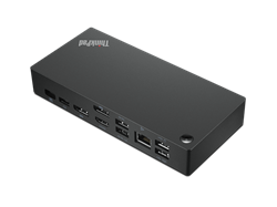 Lenovo ThinkPad USB-C Dock - 90W (2x DP, 1x HDMI, RJ45, 3x USB 3.1, 2x USB 2.0, 1x USB-C, adapter)