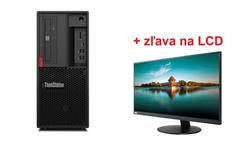 Lenovo TS P330 2gen TWR i9-9900 5.0GHz NVIDIA RTX4000/8GB 16GB 512GB SSD DVD W10Pro cierny 3y OS