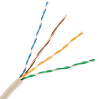 LEXI kabel UTP, Cat5E, drôt, PVC, Eca, box 305m - šedá