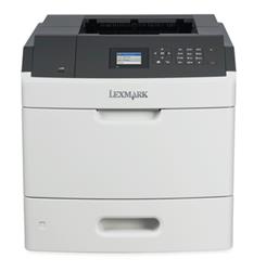 Lexmark MS810n, mono laser, 1200dpi, 52ppm, 512MB, 800MHz, USB, GLan