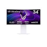 LG 34GX90SA-W 34" OLED 3440x1440 Mega:1 0.03ms 275cd HDMI DP USB-C(65W) 240Hz