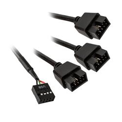 Lian Li PW-U2HB USB rozbočovač 1 USB na 3 USB